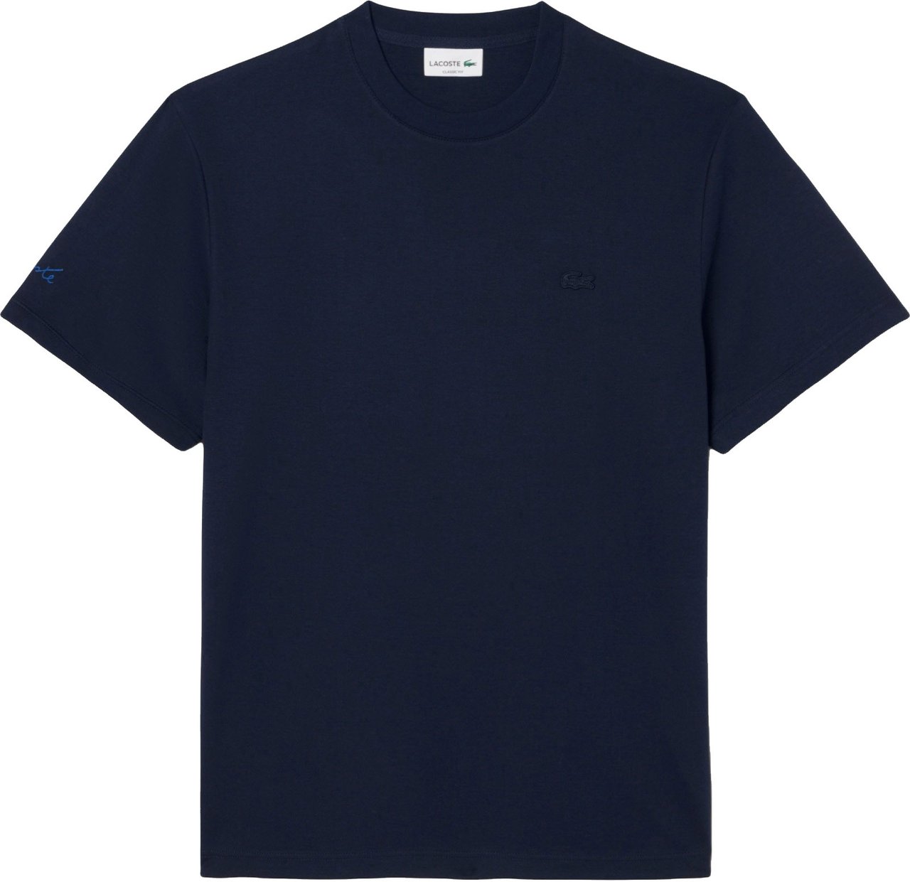 Lacoste T-Shirts And Polos Blue Blauw