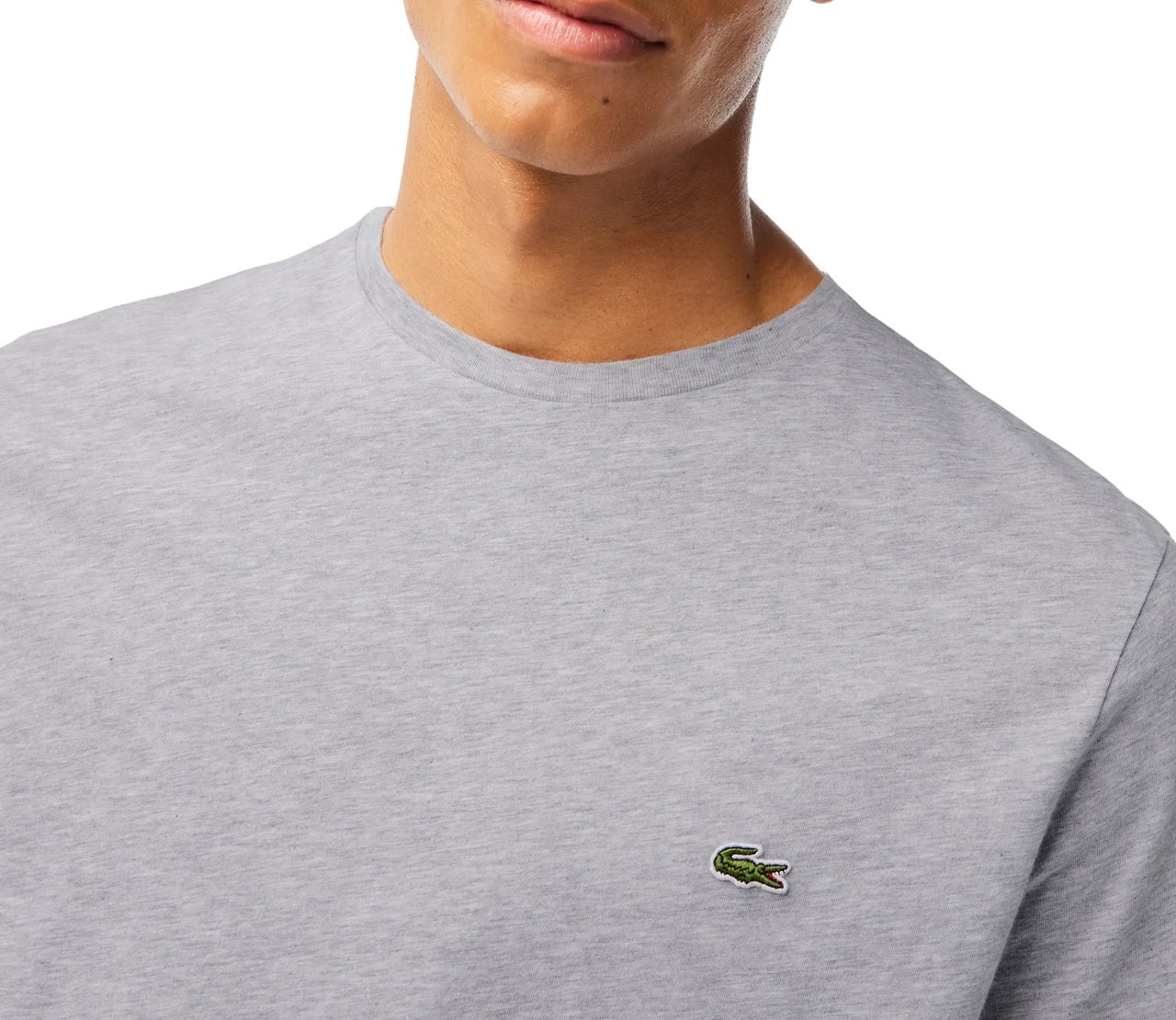 Lacoste T-Shirts And Polos Grigio Lichtgrijs