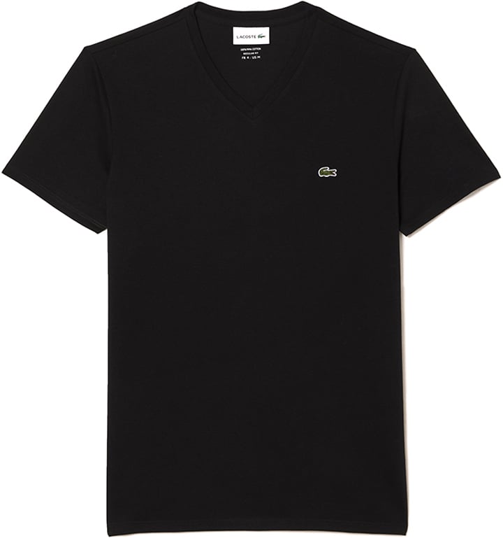 Lacoste T-Shirts And Polos Zwart