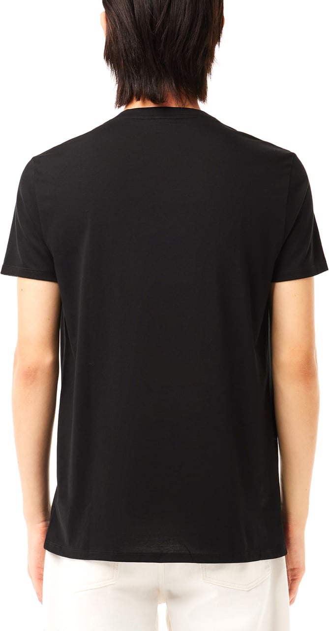 Lacoste T-Shirts And Polos Zwart