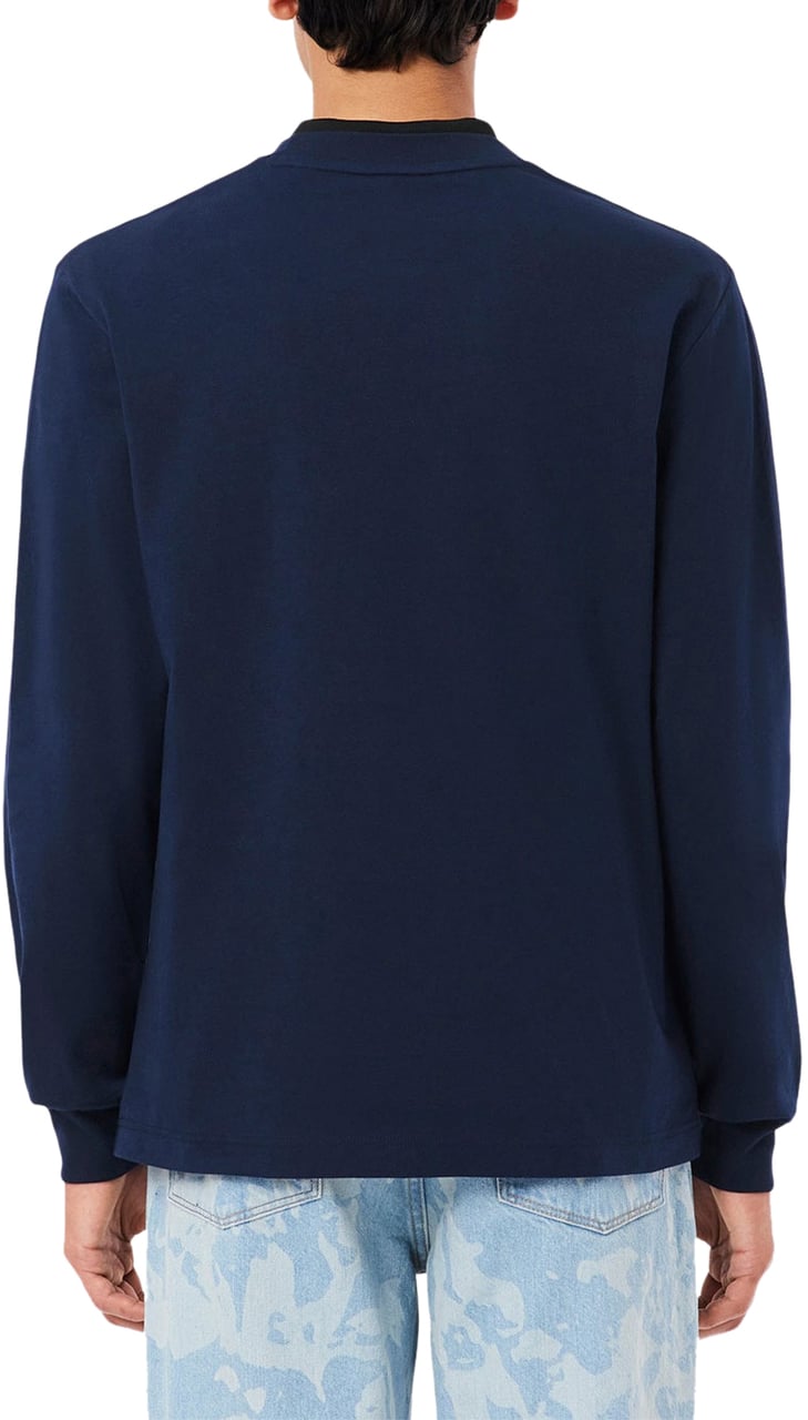 Lacoste T-Shirts And Polos Blue Blauw