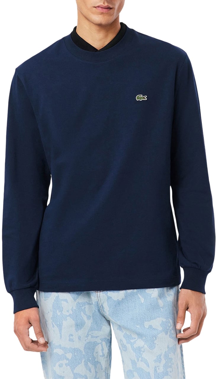 Lacoste T-Shirts And Polos Blue Blauw