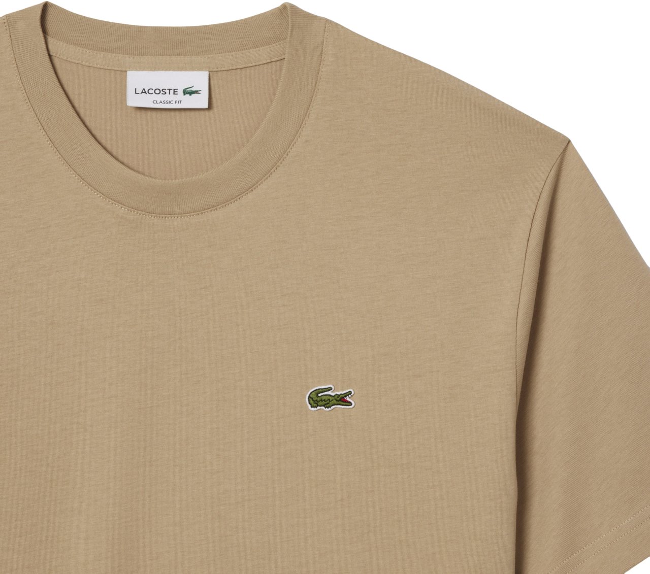 Lacoste Men T-shirt Beige Beige
