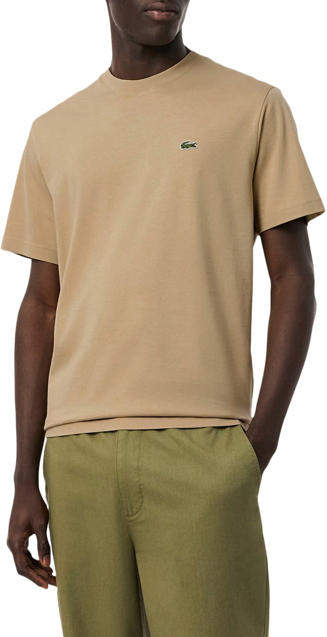 Lacoste Men T-shirt Beige Beige