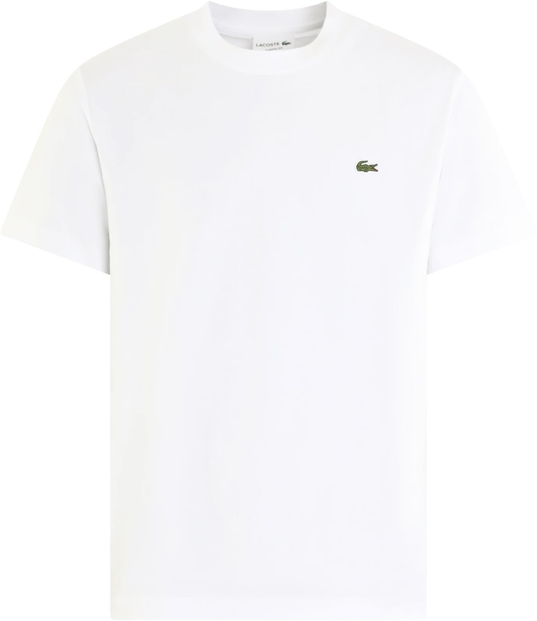 Lacoste Heren 1Ht1 T-Shirt Wit Wit