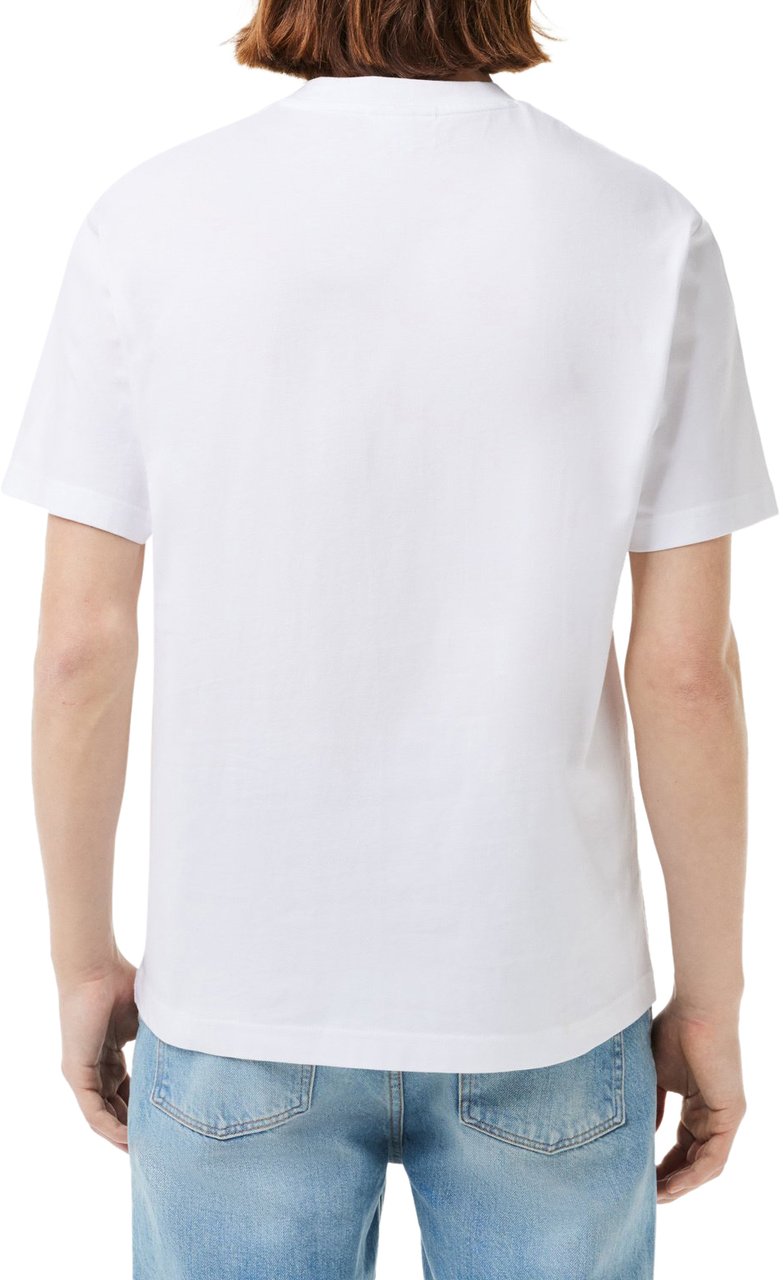Lacoste Men T-shirt HT  White Divers