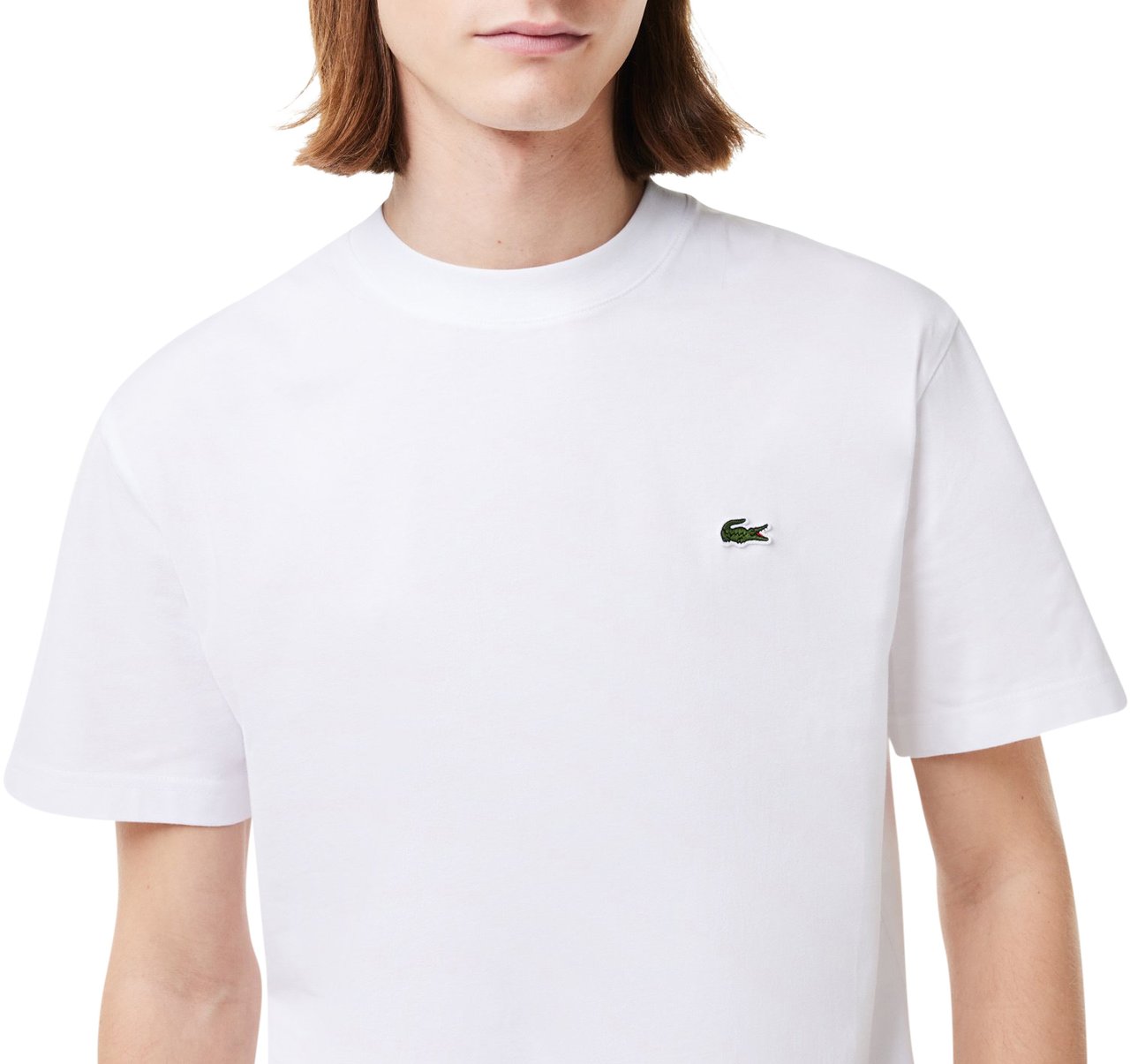 Lacoste Men T-shirt HT  White Divers