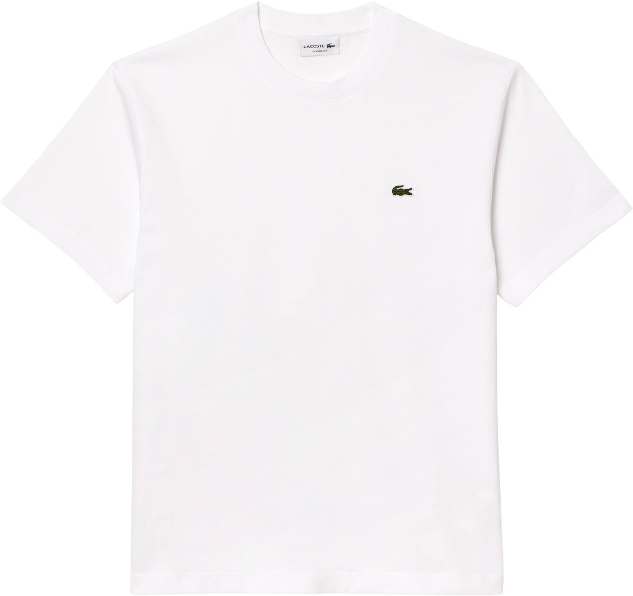 Lacoste 1ht1 Men's Tee-shirt T-shirts Wit Th7318-61 Wit