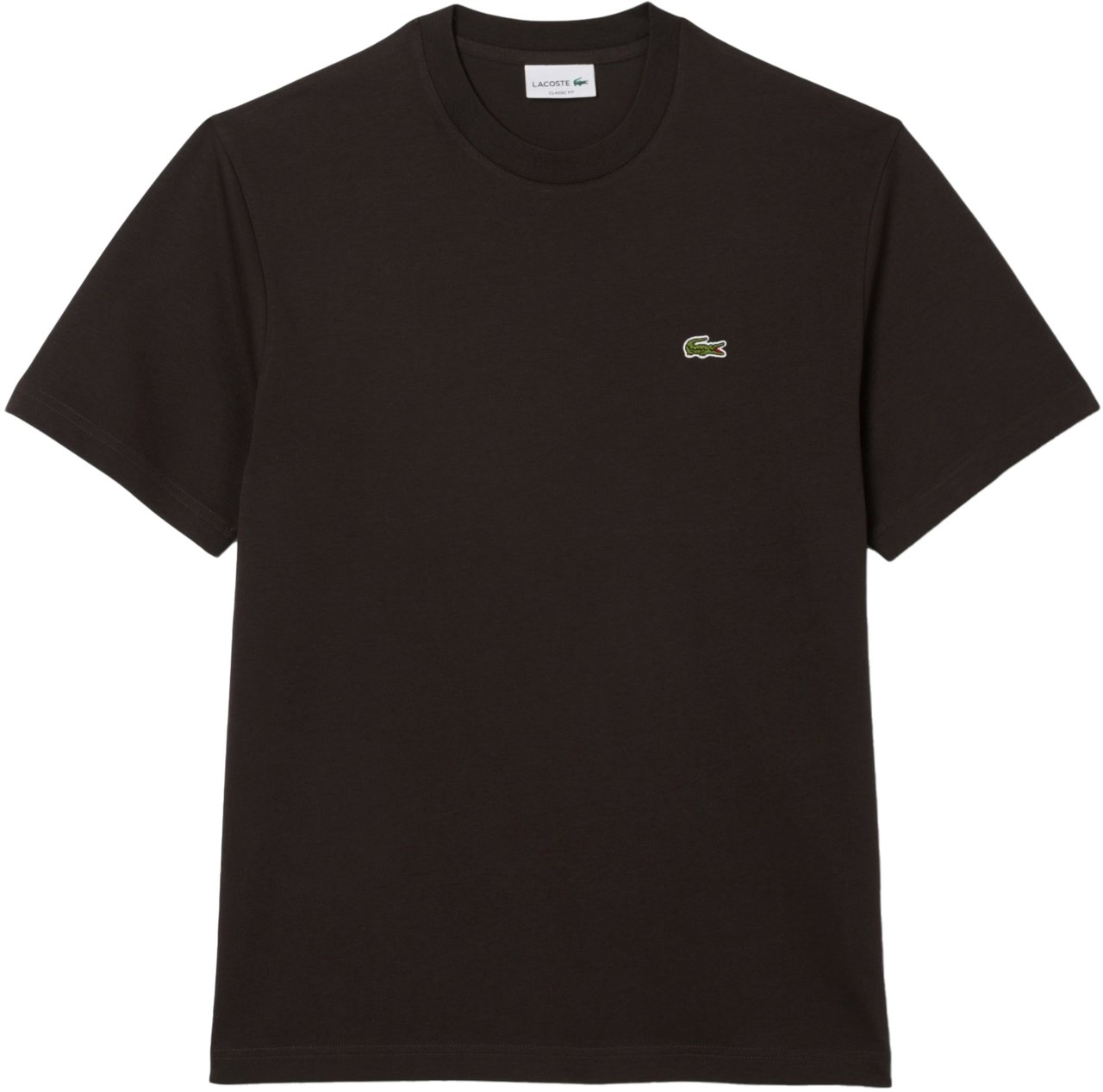 Lacoste Men T-shirt Marron / Brown Divers