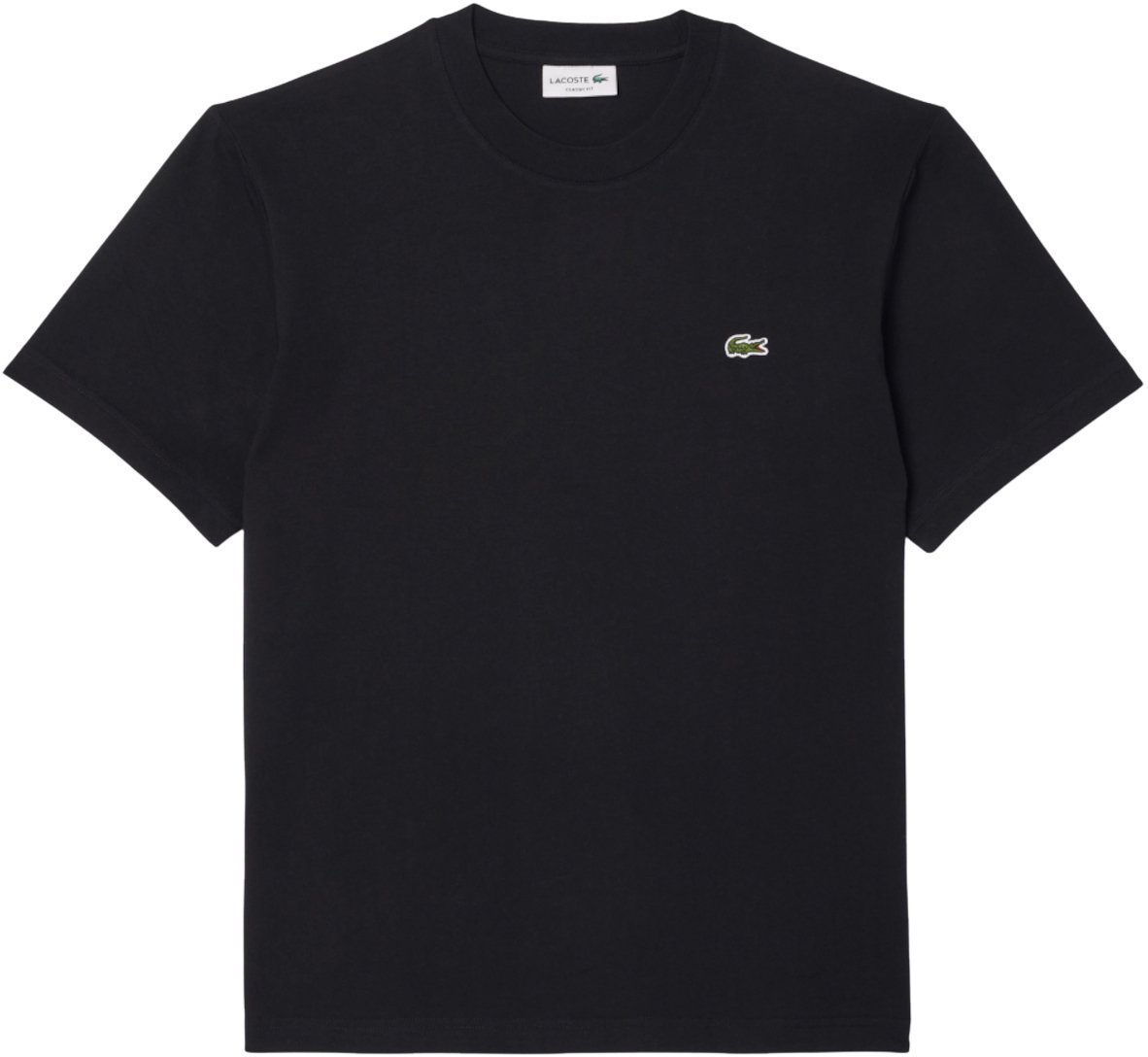 Lacoste T-Shirts And Polos Black Zwart