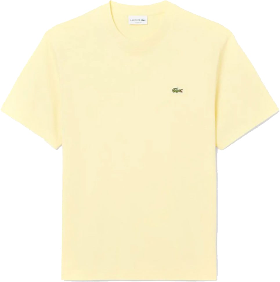 Lacoste T-Shirts And Polos Giallo Geel