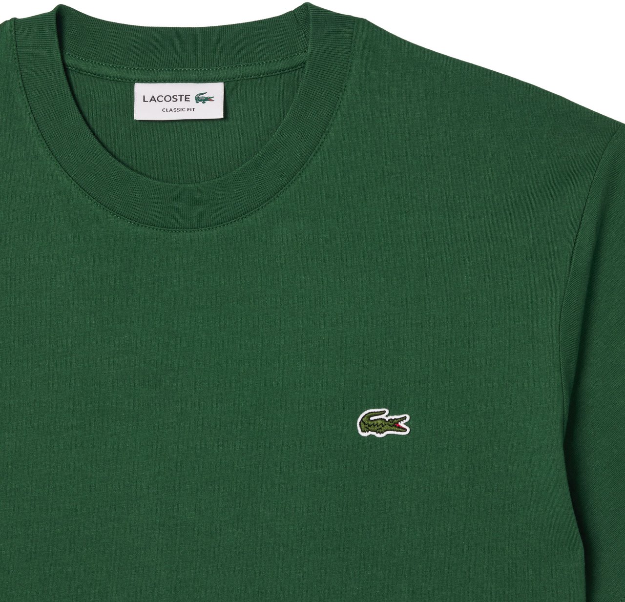 Lacoste T-Shirts And Polos Verde Donkergroen