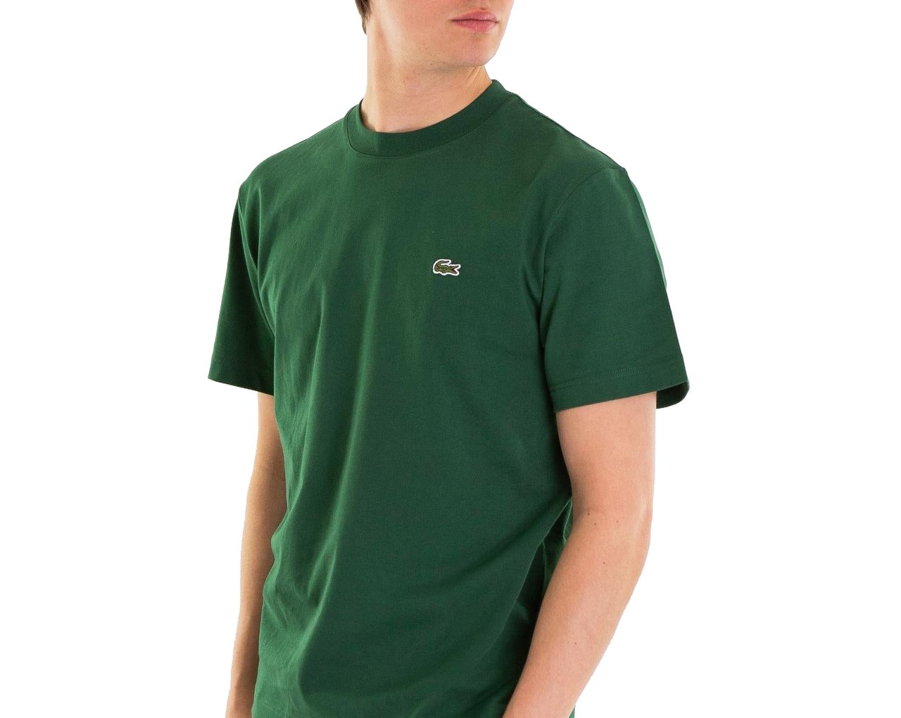 Lacoste Heren 1Ht1 T-Shirt Groen Groen