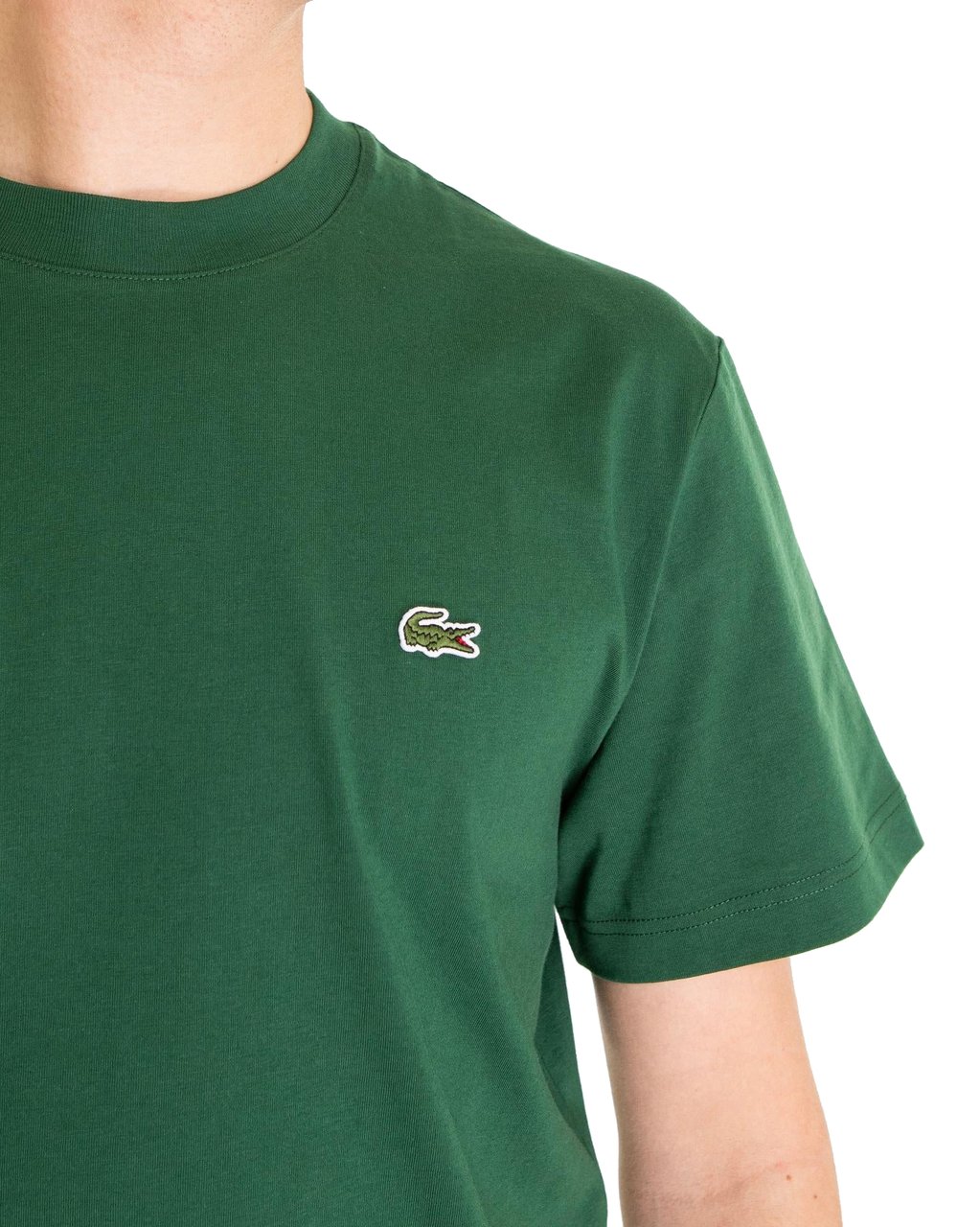 Lacoste Heren 1Ht1 T-Shirt Groen Groen