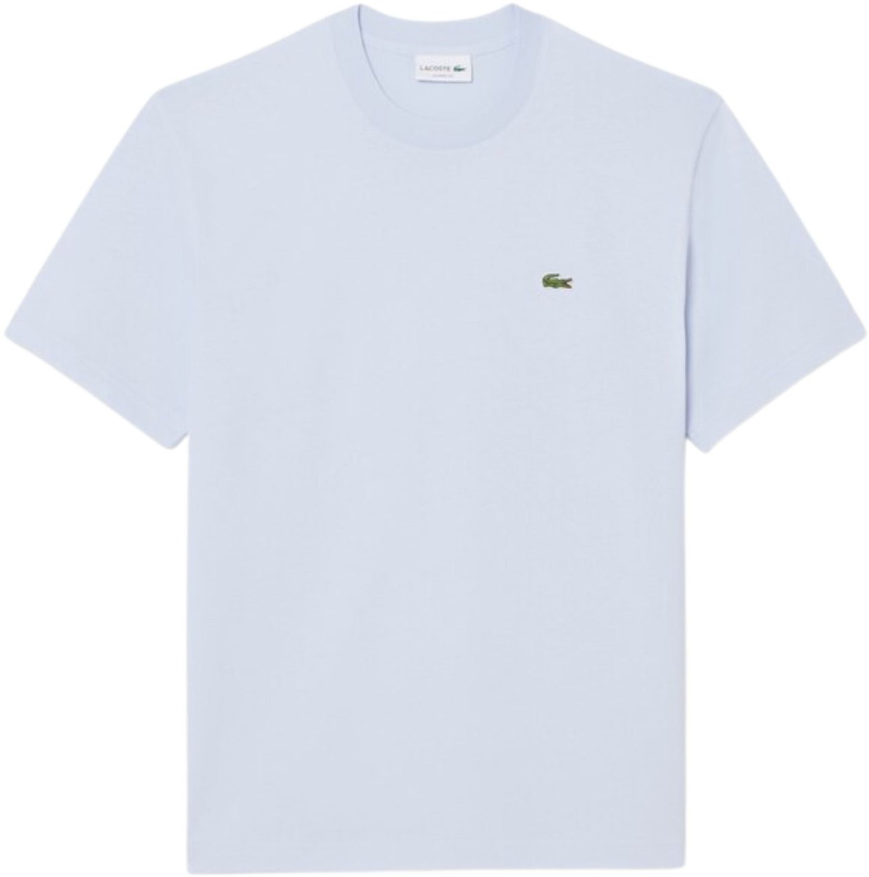 Lacoste 1ht1 Men's Tee-shirt T-shirts Lichtblauw Th7318-61 Blauw