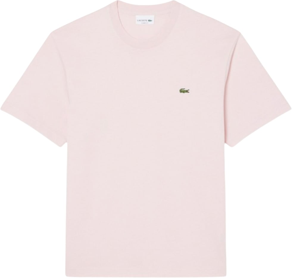 Lacoste T-Shirts And Polos Rosa Chiaro Roze