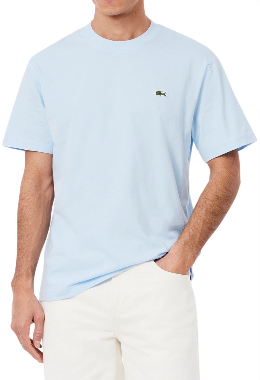 Lacoste T-Shirts And Polos Blue Blauw