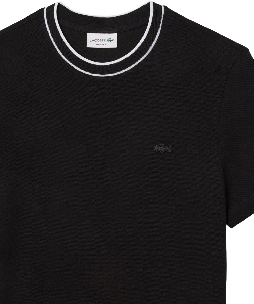 Lacoste T-Shirts And Polos Nero Zwart