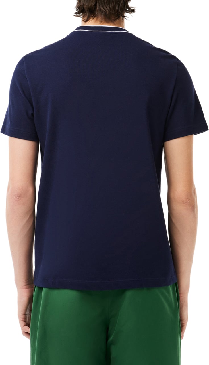 Lacoste T-Shirts And Polos Blu Navy