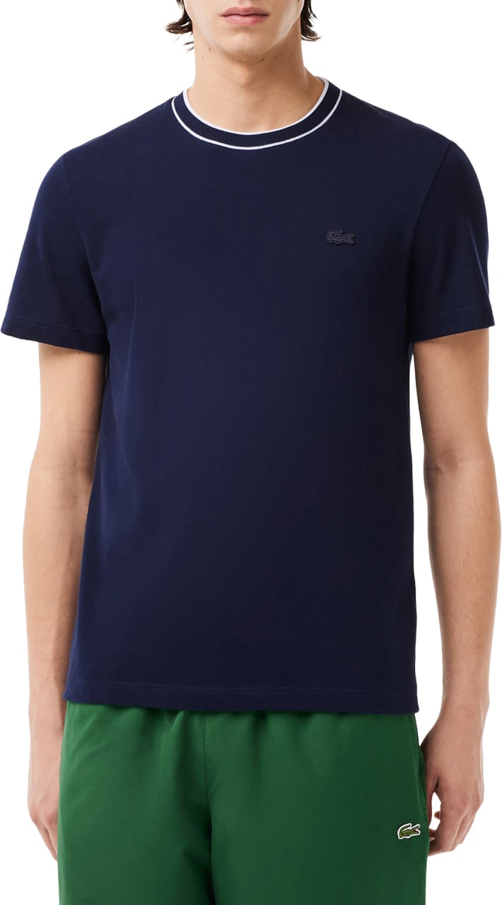 Lacoste T-Shirts And Polos Blu Navy