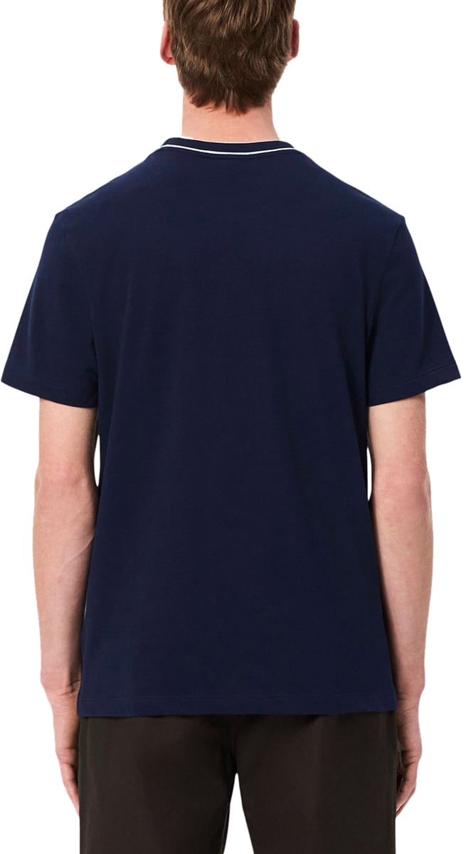 Lacoste Lacoste 1ht1 Men's Tee-shirt T-shirts Donkerblauw Th8174-61 Blauw
