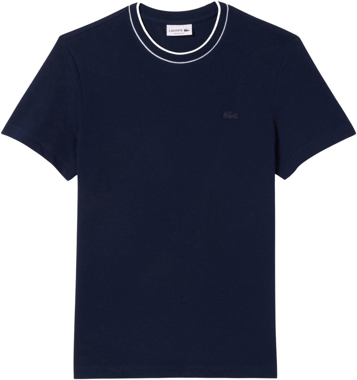 Lacoste Lacoste 1ht1 Men's Tee-shirt T-shirts Donkerblauw Th8174-61 Blauw