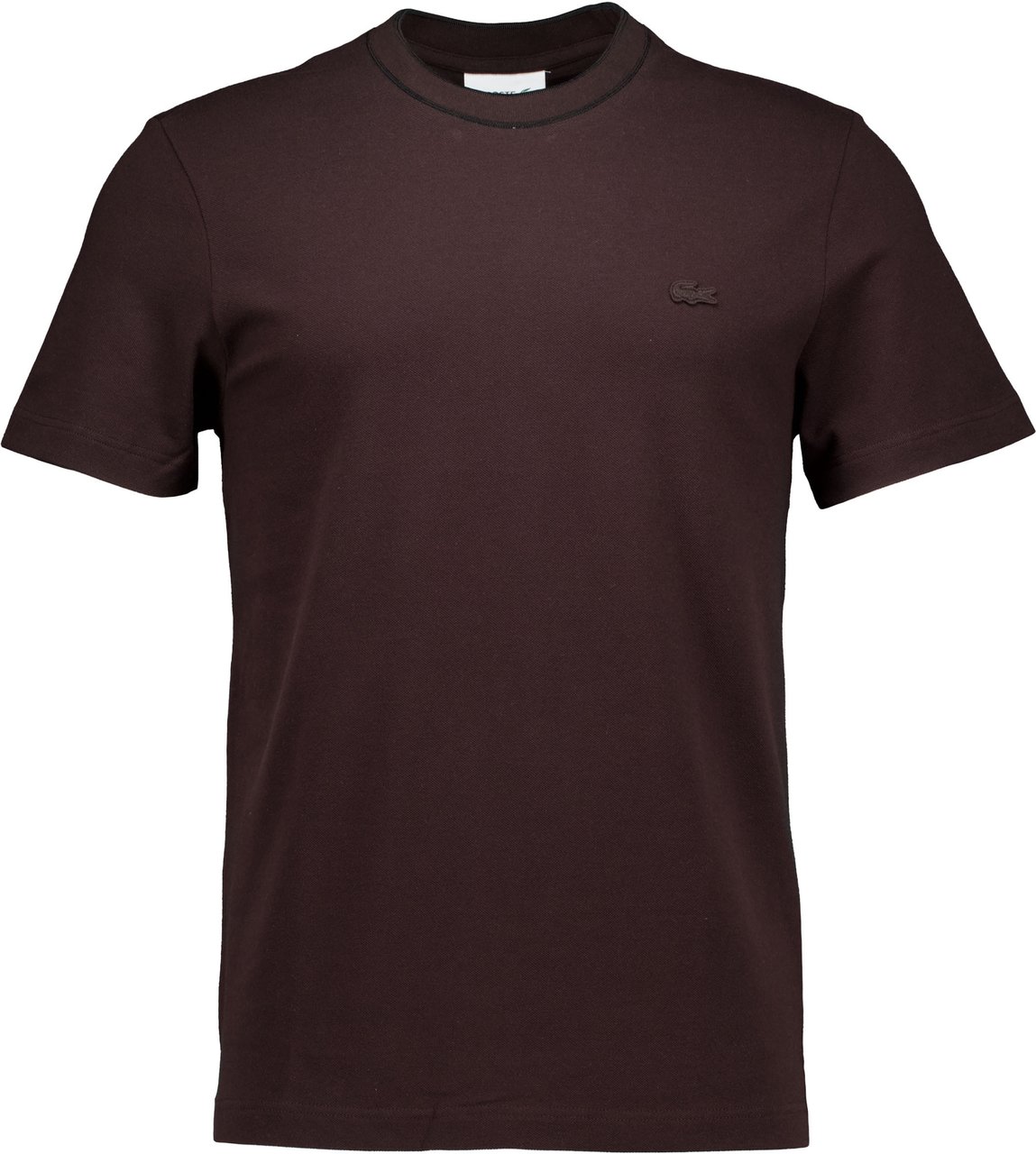 Lacoste 1ht1 Men's Tee-shirt T-shirts Donkerbruin Th8174-61 Bruin