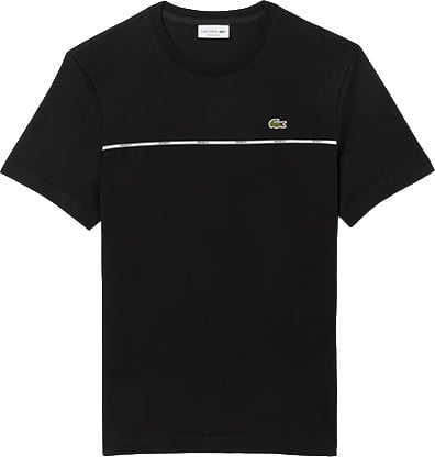 Lacoste Tee T-Shirt Zwart