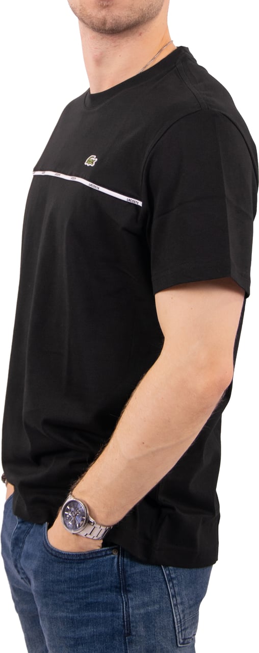 Lacoste Tee T-Shirt Zwart
