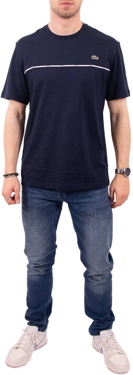 Lacoste Tee T-Shirt Blauw