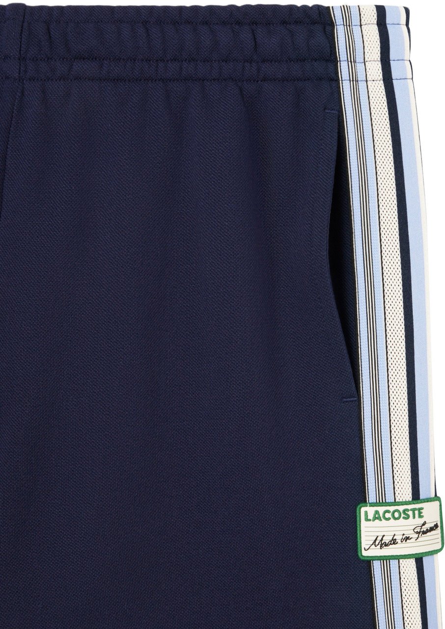 Lacoste Trousers Blue Blauw