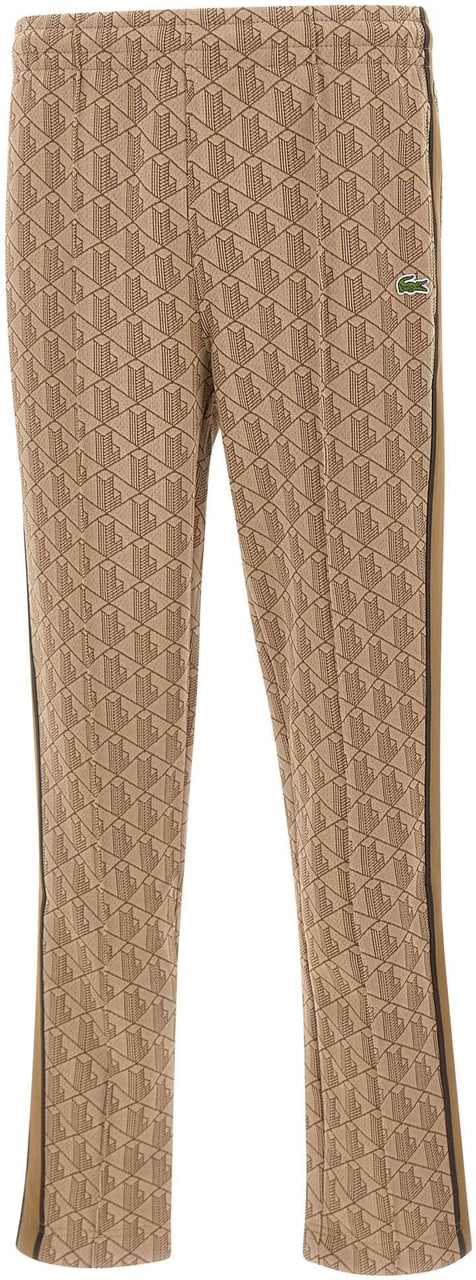 Lacoste Trousers Brown Bruin