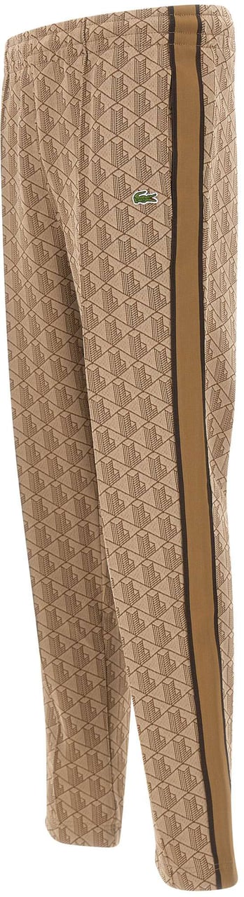 Lacoste Trousers Brown Bruin