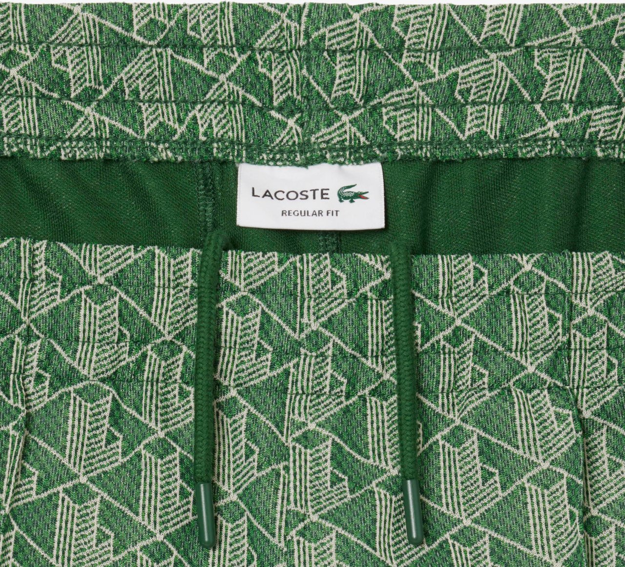 Lacoste Trousers Green Groen