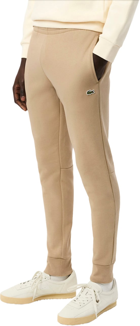 Lacoste HW Joggings Broek Beige Beige