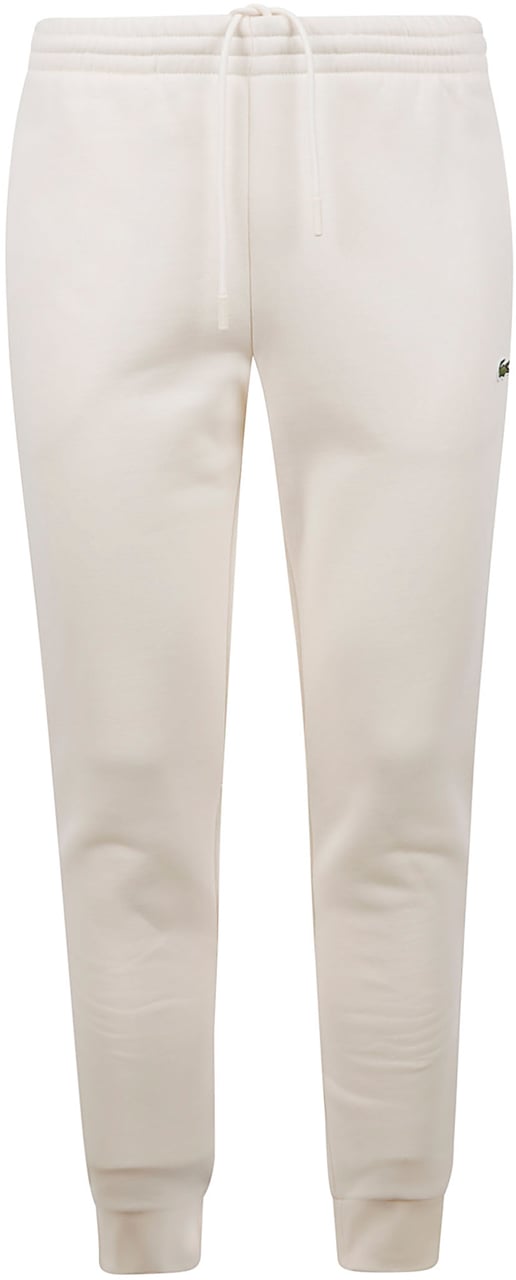 Lacoste Trousers Cream Wit