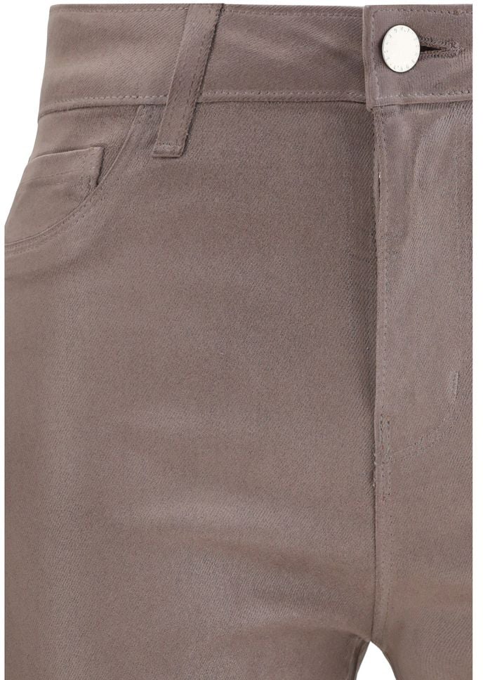 L'AGENCE L'Agence Beige Cotton High-Waisted Jean Beige