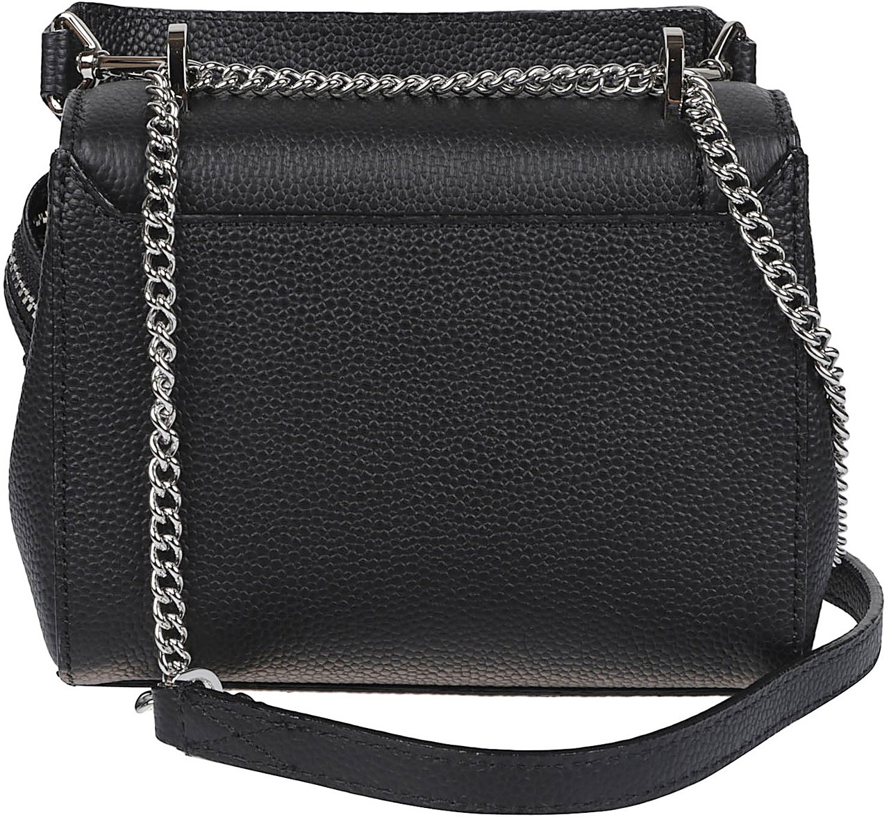 Lancel Ninon Small Flap Bag Black Zwart