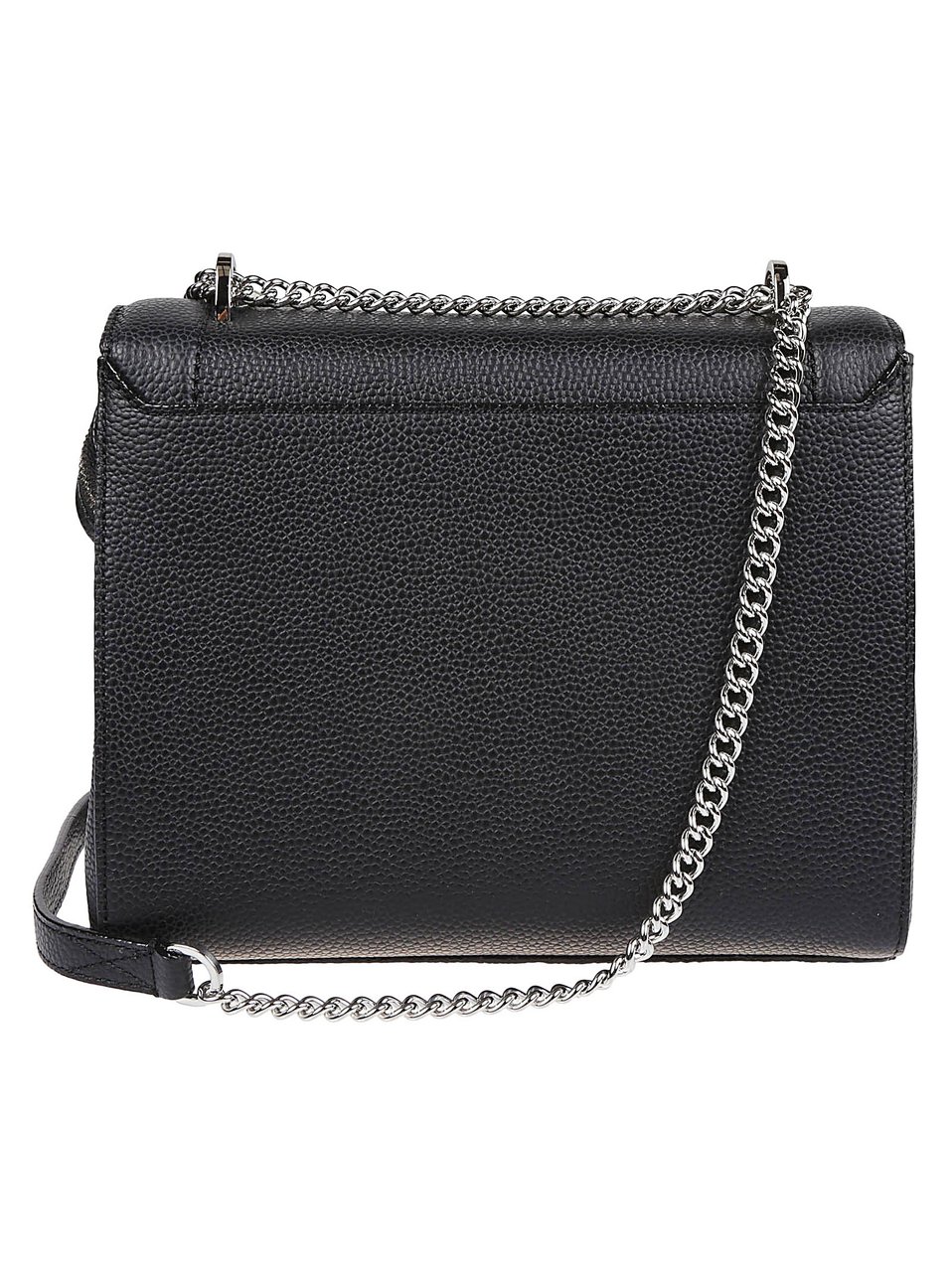 Lancel Ninon Medium Flap Bag Black Zwart
