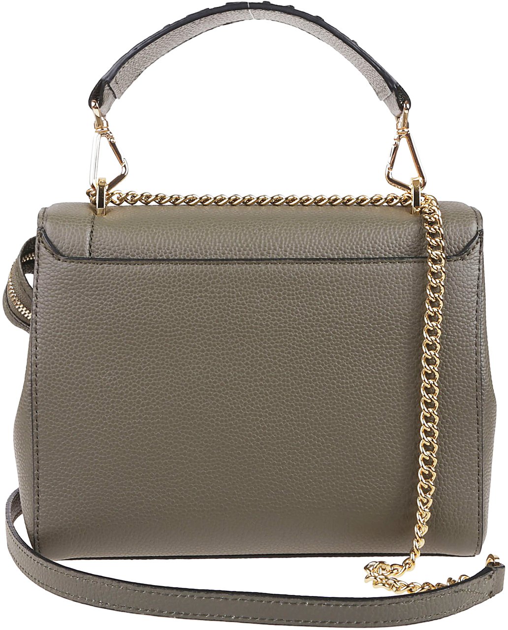Lancel Ninon Medium Flap Bag Green Groen