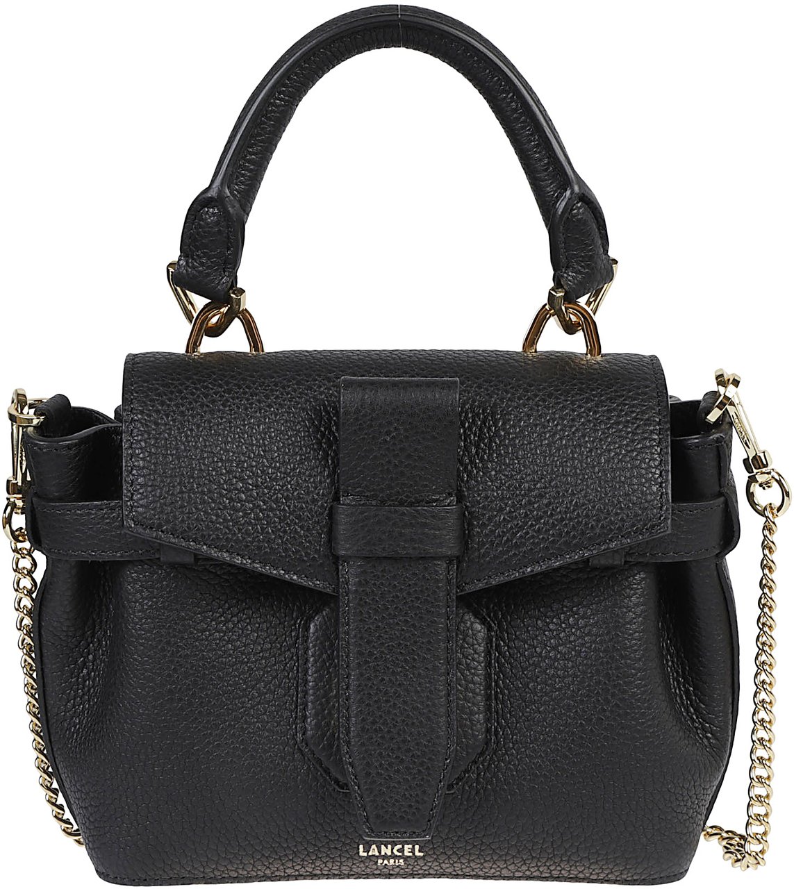 Lancel Charlie Mini Bag Black Zwart