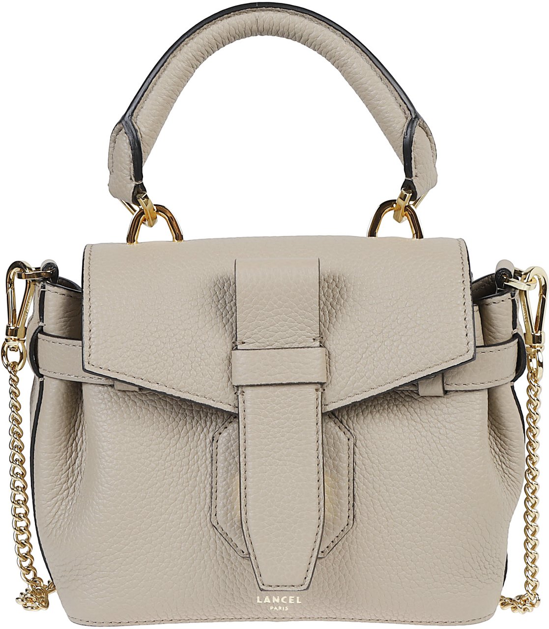 Lancel Charlie Mini Bag Nude & Neutrals Beige