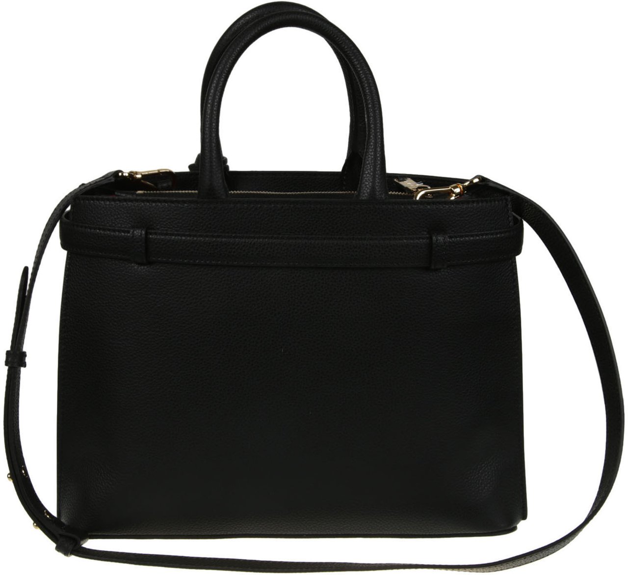 Lancel Faubour Medium Zip Carryall Bag Black Zwart