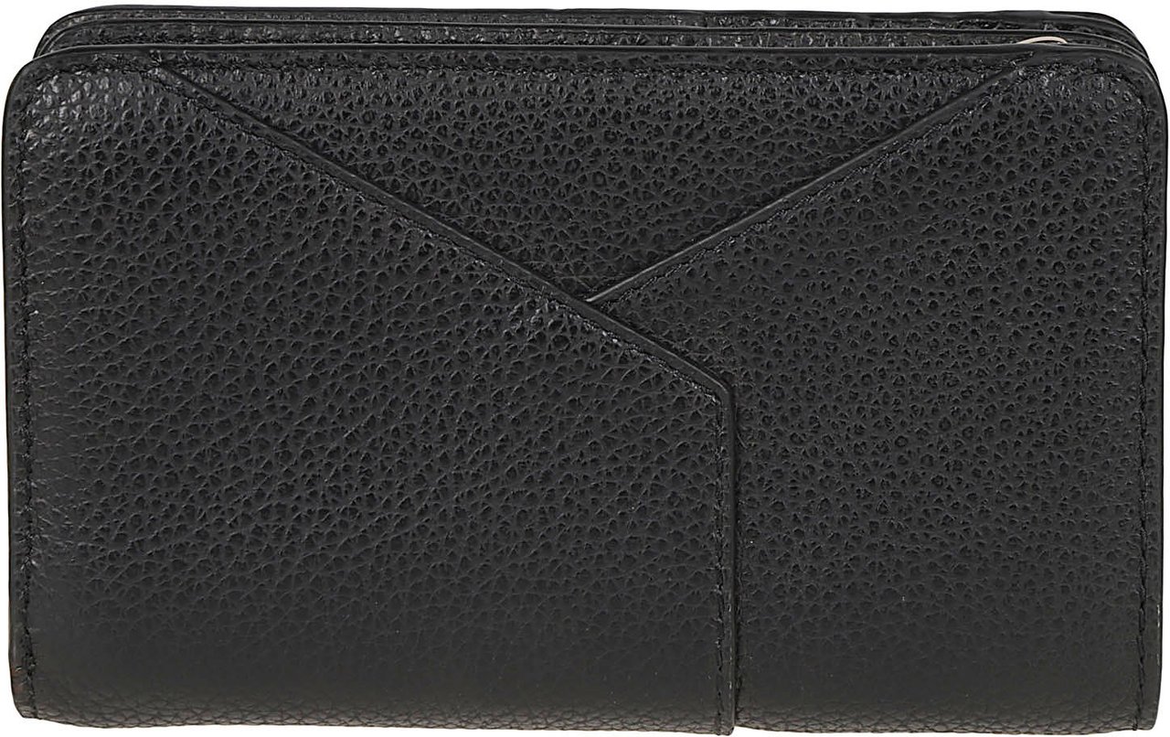 Lancel Enveloppe Wallet Black Zwart