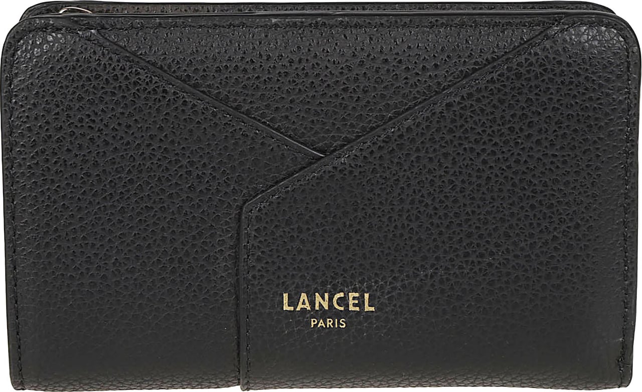 Lancel Enveloppe Wallet Black Zwart