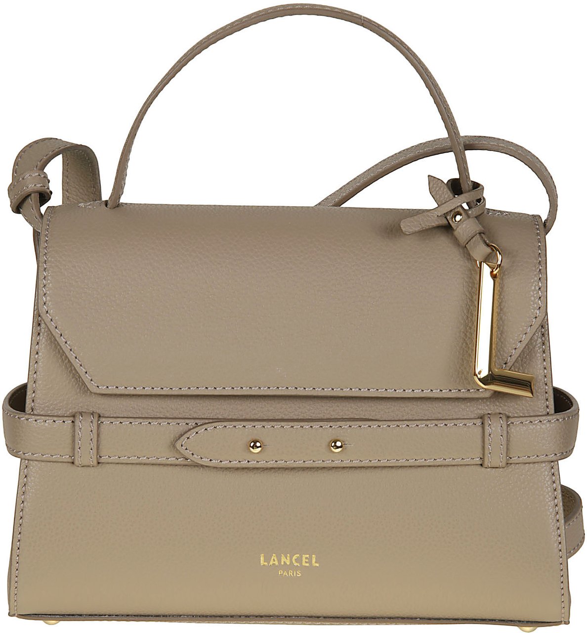 Lancel Faubour Small Bag Nude Beige