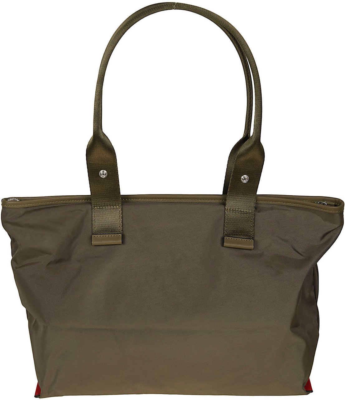Lancel Mistral Medium Zip Tote Bag Green Groen
