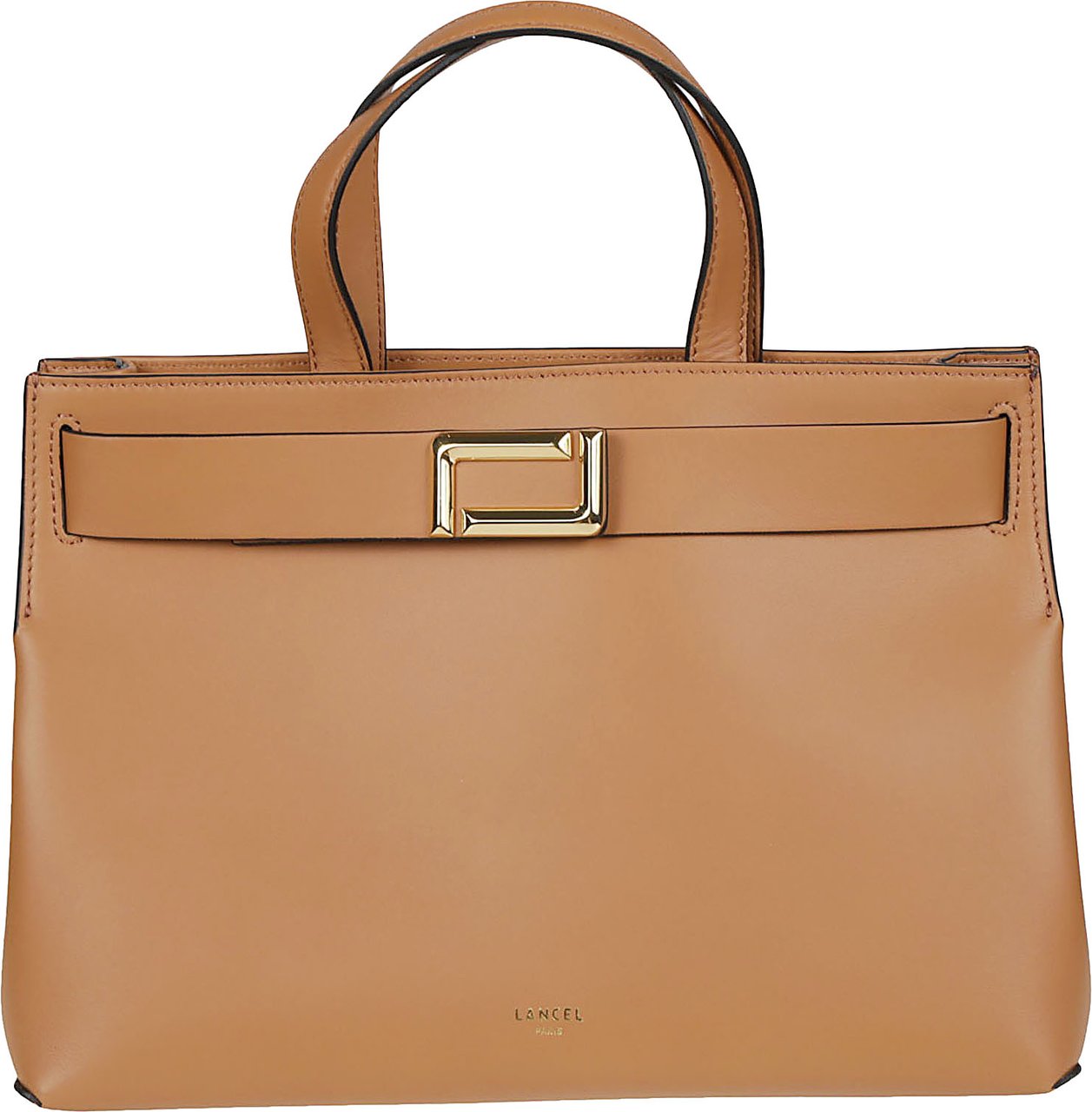 Lancel Angele Medium Tote Bag Brown Bruin