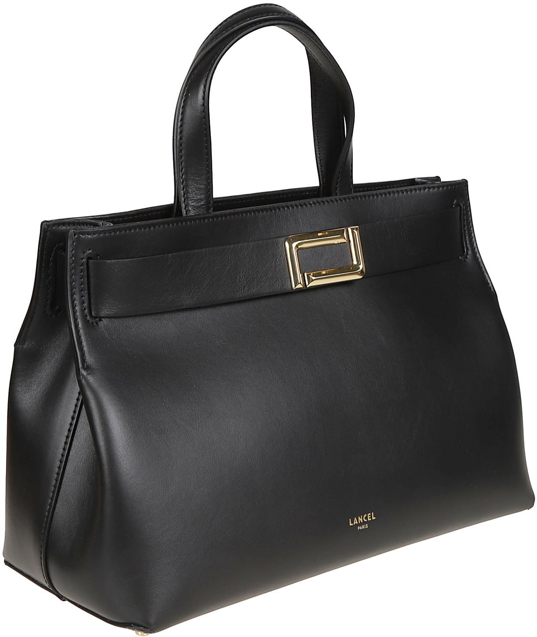 Lancel Angele Medium Tote Bag Black Zwart