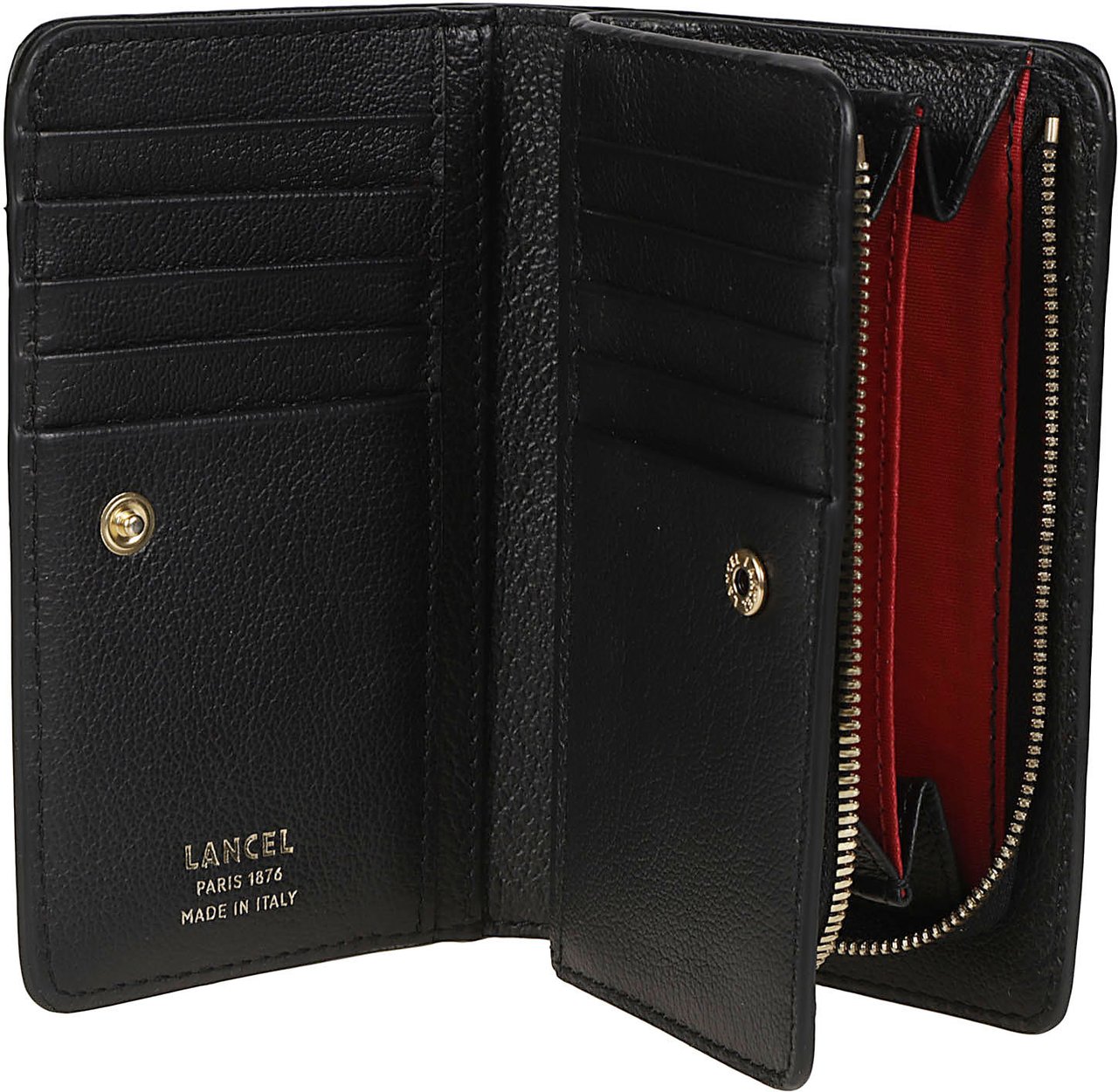 Lancel Bcbg Wallet Black Zwart